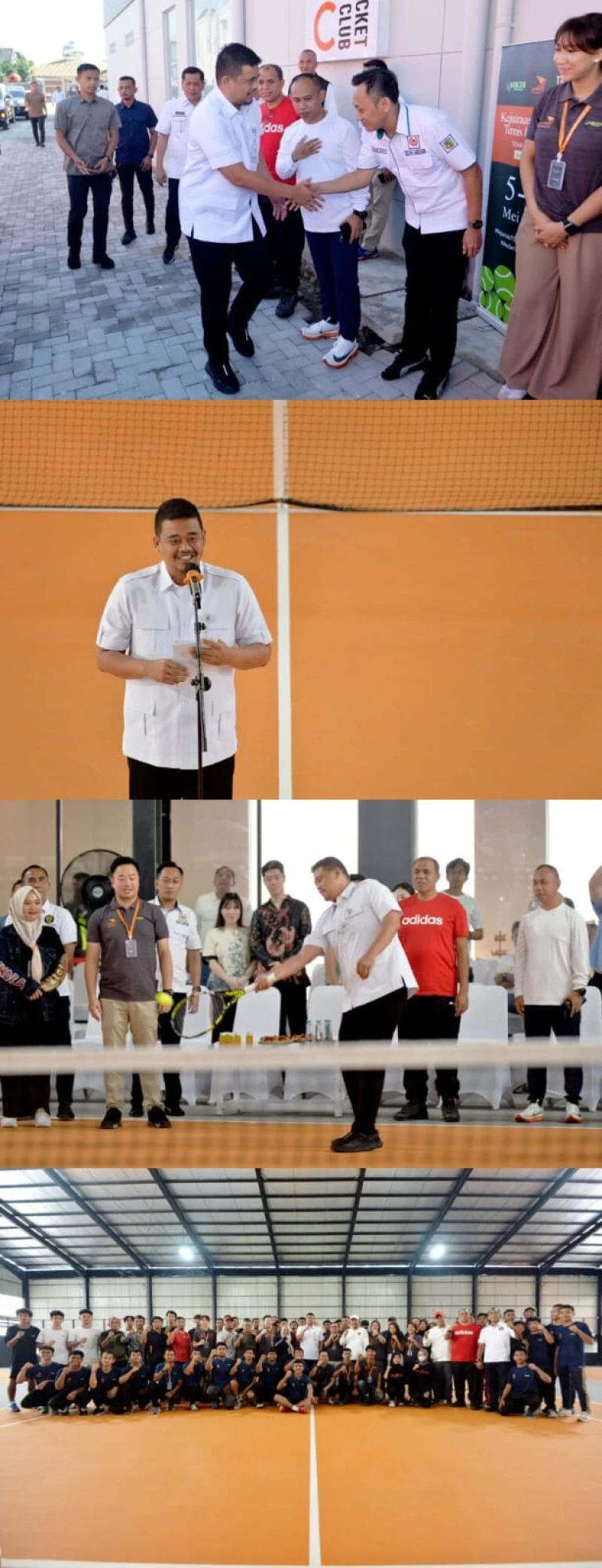 Bobby Nasution Buka Kejurnas Volta Open 2025: Dorong Anak Muda Jadi Garda Terdepan Lewat Olahraga - TajamNews