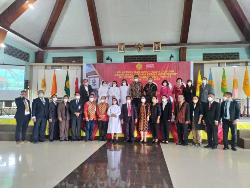 Universitas Katolik Santo Thomas Medan Lantik Pimpinan Baru & Tegaskan Komitmen Menuju World Class University - TajamNews