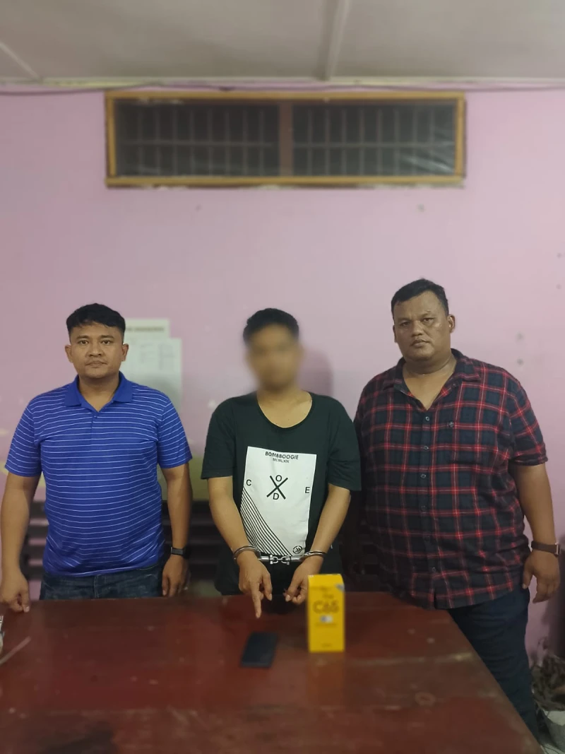 Polres Simalungun Reaksi Cepat  Tangkap Pelaku Pencurian dengan Kekerasan terhadap Remaja - TajamNews