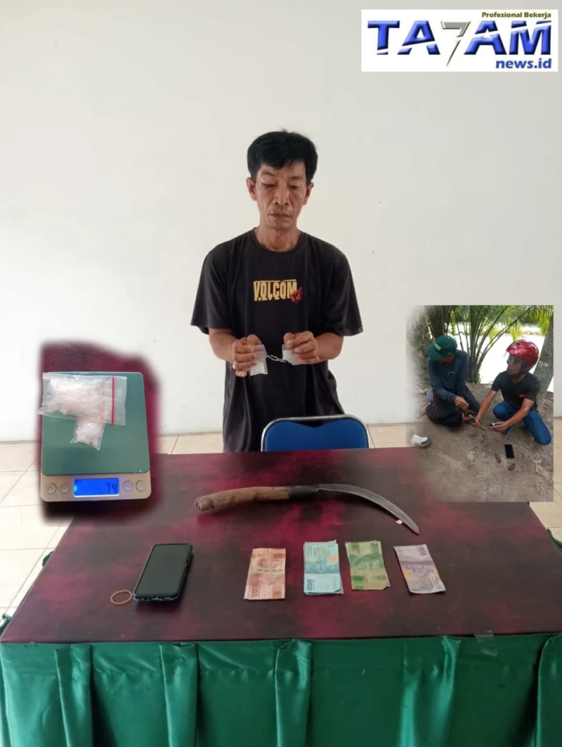 Bravo! Tim Intelrem 022/PT Berhasil Ringkus M.Irfan BD Sabu Di Tanjung Pasir, Sabu 7,4 Gram. - TajamNews
