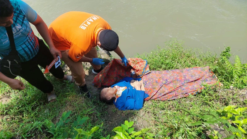 Polsek Perdagangan Evakuasi Temuan Mayat di Sungai Bah Bolon: Wanita Lanjut Usia Meninggal Setelah Terpeleset - www.tajamnews.co.id