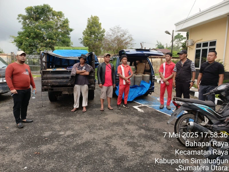 Sat Reskrim Simalungun Libas Penyalahgunaan BBM Subsidi, Tiga Pelaku Ditangkap - TajamNews