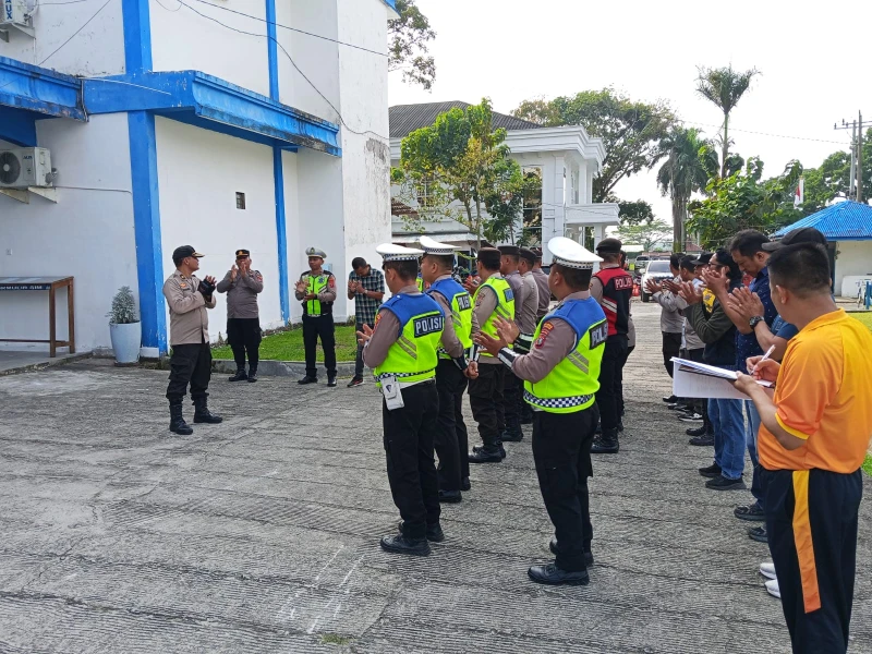 Polres Simalungun Bentuk Pleton Standby Antisipasi Geng Motor dan Balap Liar Selama Libur Panjang - TajamNews