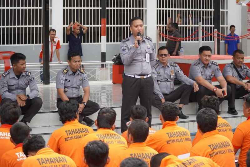 *Ka.Kpr Rutan Kelas I Medan Tampung Aspirasi dan Keluhan Warga Binaan* - TajamNews