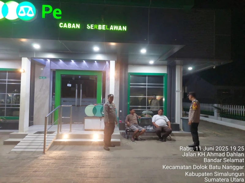 Polsek Serbalawan Gencarkan Blue Light Patrol Dan Razia Geng Motor Antisipasi 3c di Wilayah Simalungun - www.tajamnews.co.id