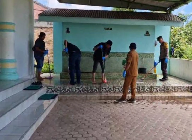 Sat Intelkam Polres Simalungun Gelar Bakti Religi di Masjid Al-Iklas Jelang Hari Bhayangkara ke-79 - www.tajamnews.co.id