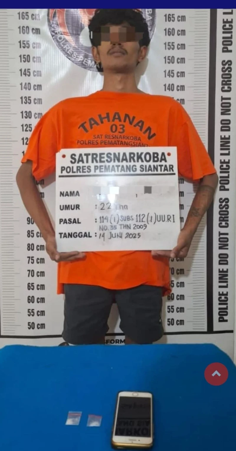 Antarkan Sabu ke Jalan Maluku, Warga Jalan Surya Diantar ke Jeruji Besi - www.tajamnews.co.id