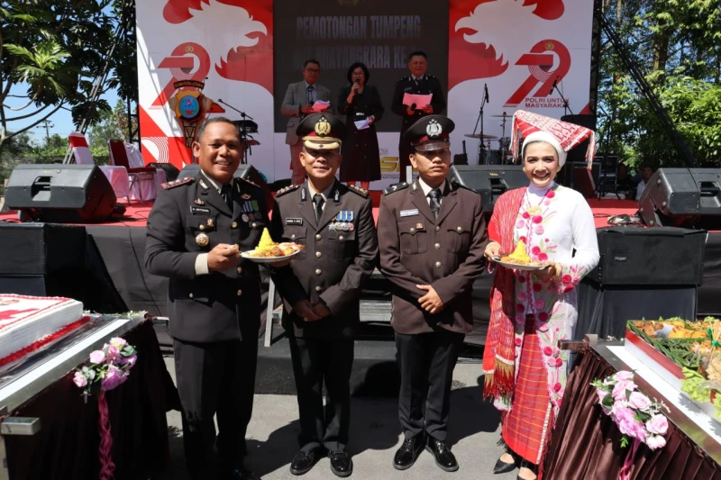 Harmoni Kebhinekaan di Usia Emas: Doa Lintas Agama Warnai HUT Bhayangkara ke-79 Polres Simalungun - www.tajamnews.co.id