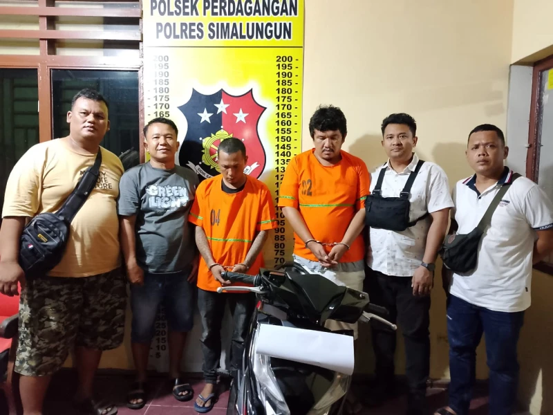 Tim polsek perdagangan berhasil ringkus Pencuri Motor di RS Karya Husada - TajamNews