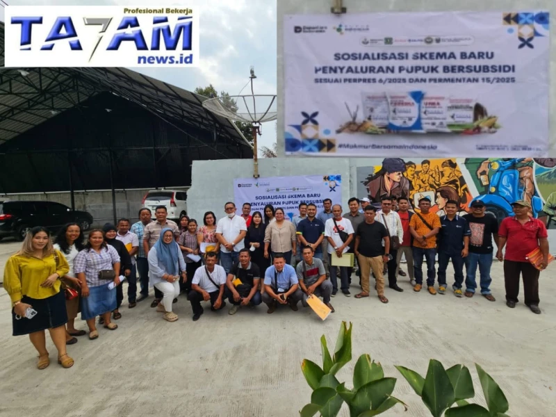 Sukseskan Program Pertanian Presiden, PT. Tina Abadi Inggito Putra Sosialisasikan Skema Baru - TajamNews