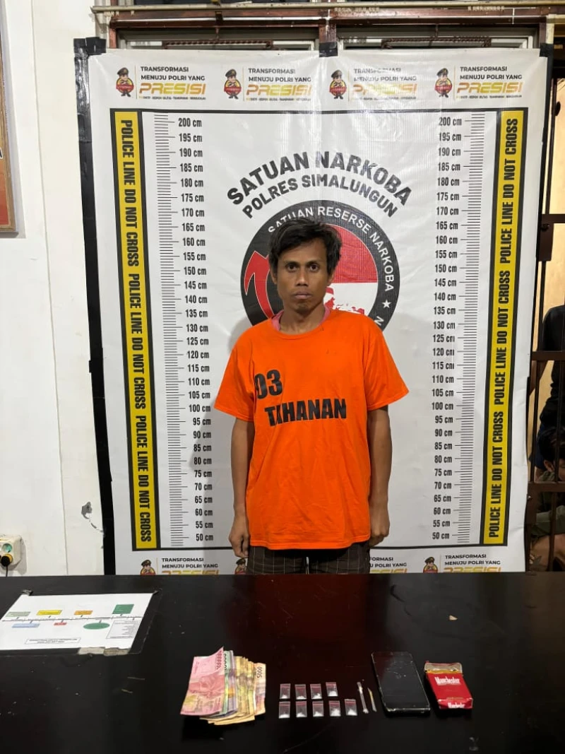 Sat Narkoba Polres Simalungun Tegakkan Keadilan: Ungkap Kasus Narkotika, Lindungi Masyarakat dari Bahaya Sabu - TajamNews