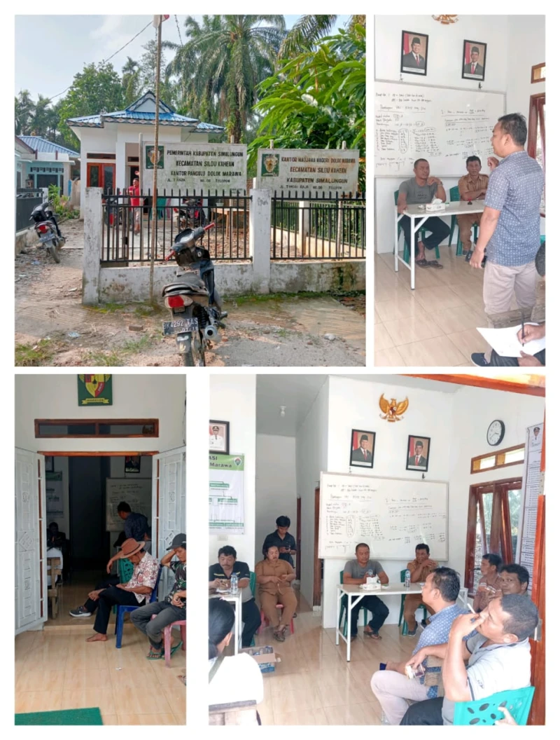*Rapat Musdus Ketahanan Pangan di Nagori Dolok Marawa Berjalan Lancar dan Tentram* - TajamNews