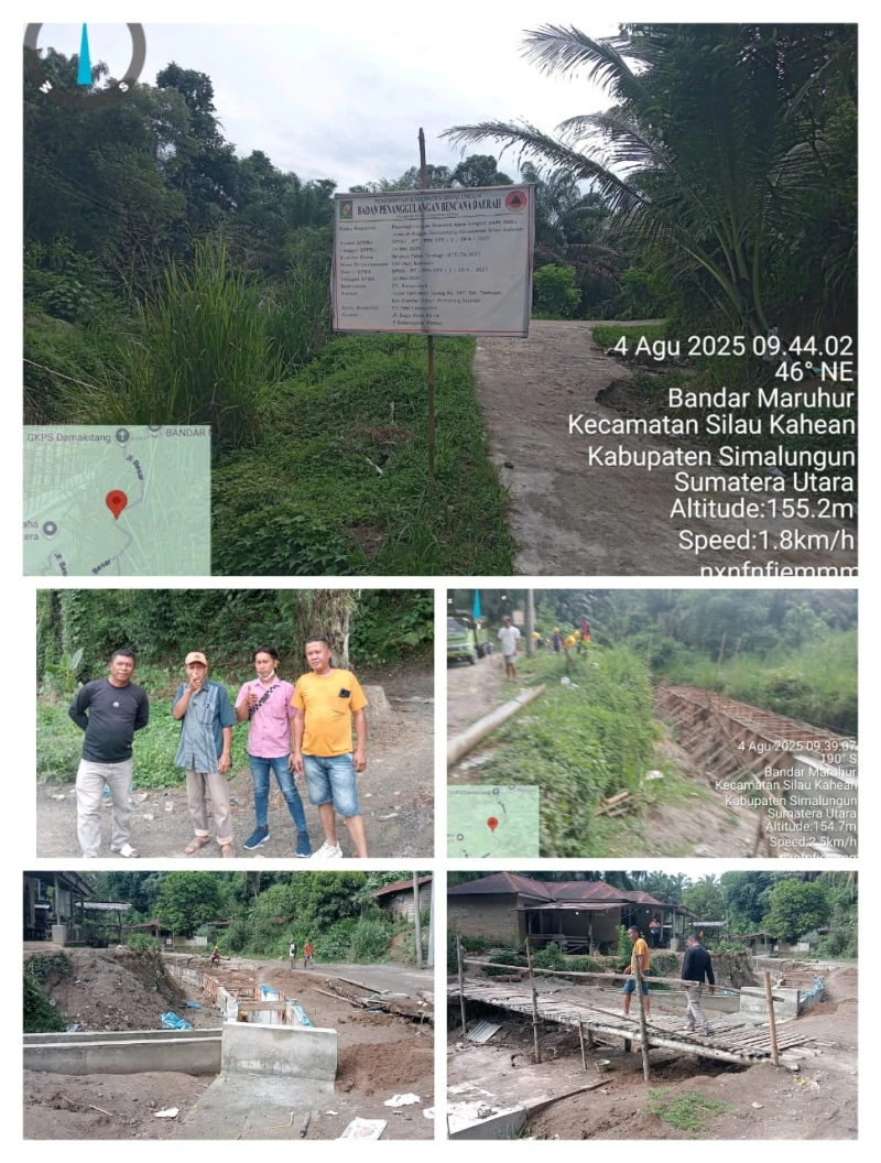 *Cekcok Antara Pemilik Tanah dan Pekerja Pembangunan Parit di Damakitang Berakhir Damai* - TajamNews