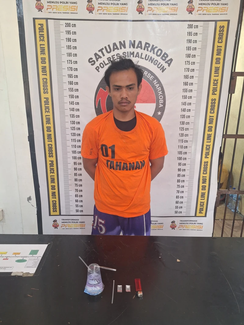 Polres Simalungun  Berhasil Bongkar Jaringan Narkoba Melalui Kerjasama Solid Polsek dan Sat Narkoba - TajamNews