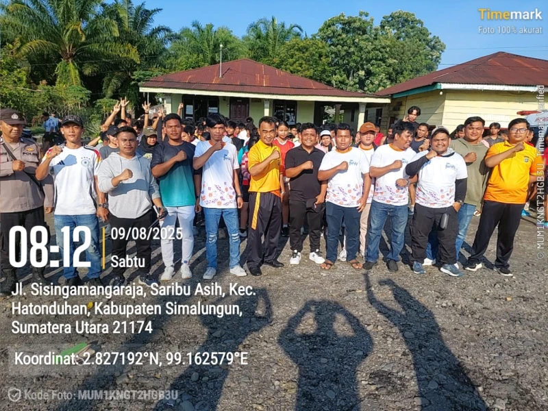 Polsek Tanah Jawa Sukses Amankan Marathon 5K HUT RI Ke-80, Wujud Pelayanan Prima untuk Kamtibmas Simalungun - TajamNews