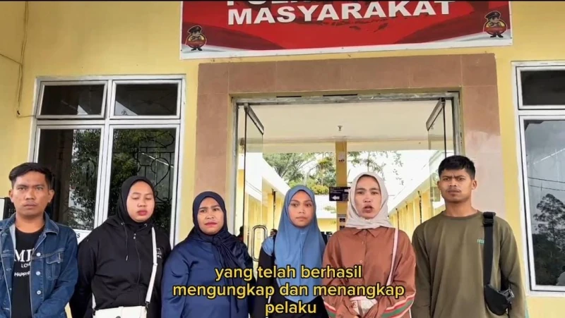 Keluarga Korban Apresiasi Kinerja Unit Jatanras Sat Reskrim Polres Simalungun yang Berhasil Ungkap Kasus Pembunuhan di Lato Tuak - TajamNews