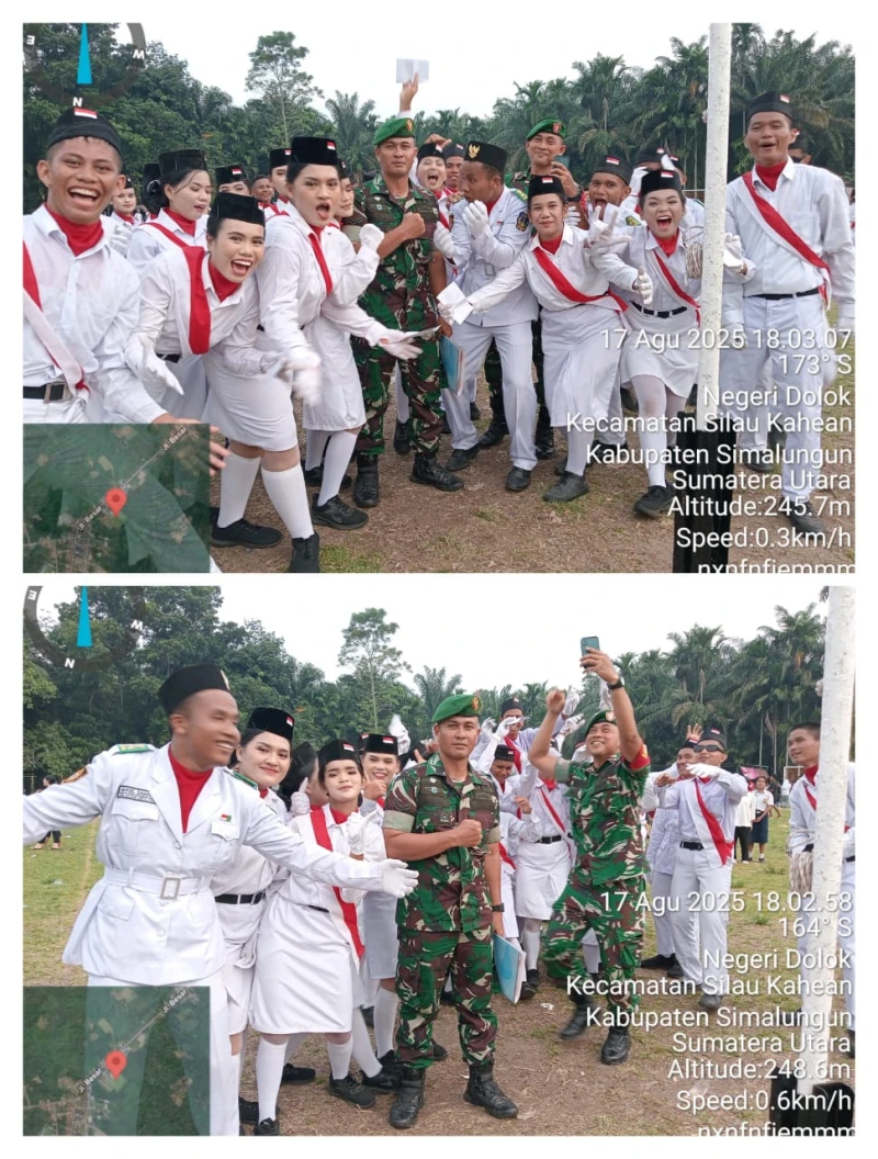 *KORAMIL 19/ Silou Kahean Sukses Latih Anggota Paskibra dengan Dukungan 2 Babinsa* - TajamNews