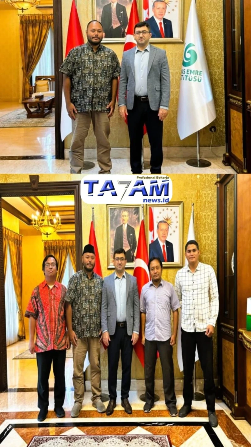 DPP PUI Jalin Kerja Sama Strategis dengan Yunus Emre Enstitüsü Jakarta: Perkuat Diplomasi Pendidikan dan Budaya Indonesia–Turki - www.tajamnews.co.id