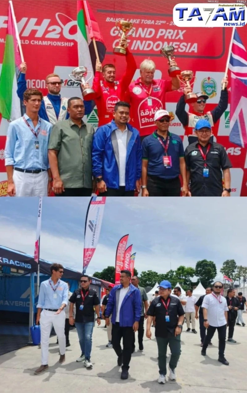 Bobby Nasution: F1H2O Dongkrak Popularitas Danau Toba ke Dunia - www.tajamnews.co.id