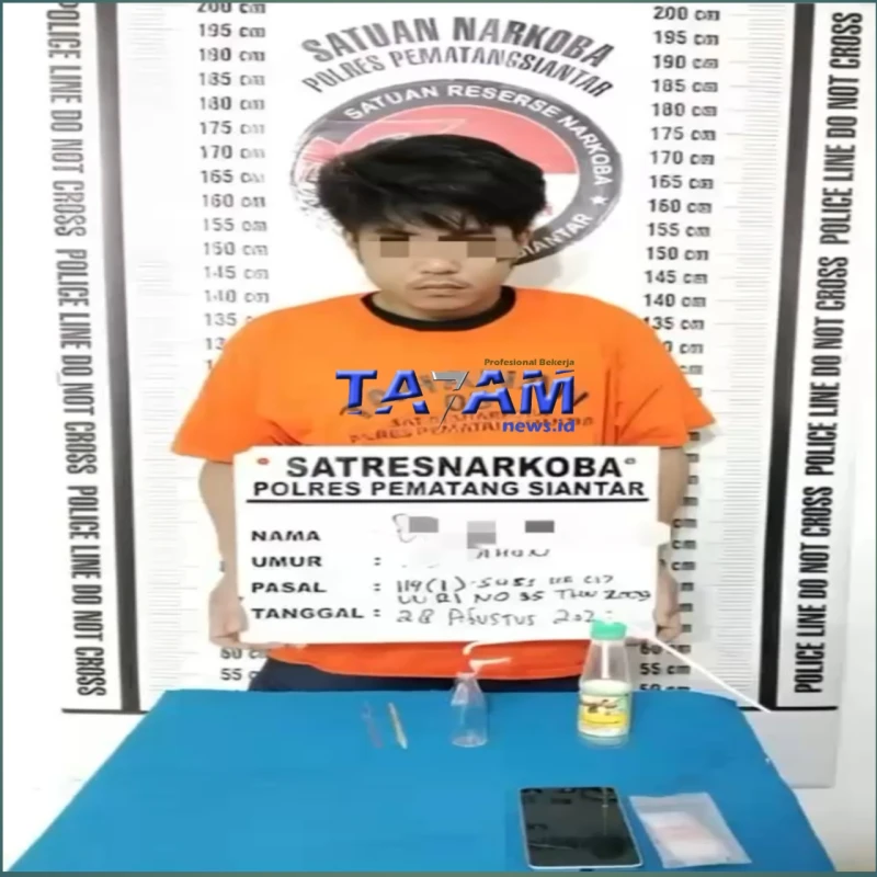 Mencurigakan,Sat Narkoba Polres Pematangsiantar Grebek Rumah Dan Tangkap BMN - www.tajamnews.co.id