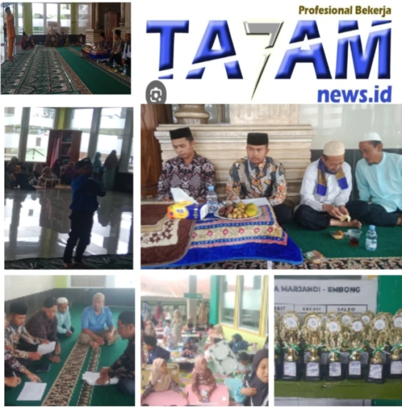 *PANITIA HARI BESAR ISLAM (PHBI) MARJANDI GELAR PERLOMBAAN DI HARI BESAR MAULID NABI MUHAMMAD SAW 1447.H* - www.tajamnews.co.id