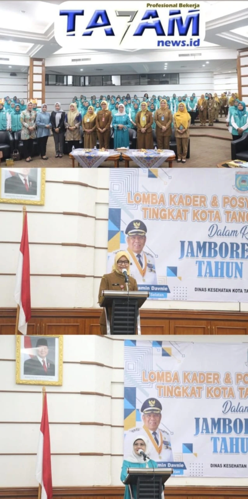Dinkes Tangsel Gelar Lomba Posyandu dan Kader Berprestasi 2025 Guna Dorong Layanan Kesehatan Berkualitas - www.tajamnews.co.id