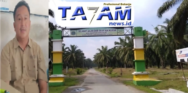 Desa Aek Korsik Dipecah 3: Benarkah Demi Pemerataan atau Kepentingan Perusahaan ? - www.tajamnews.co.id