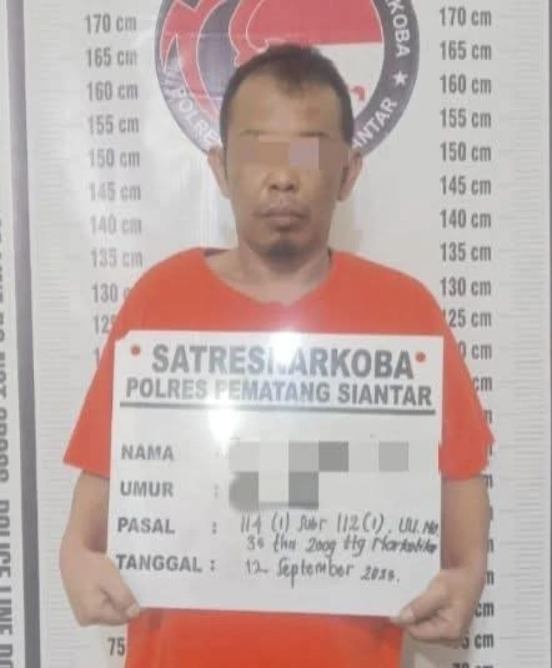 Jos Gagal telan Sabu Untuk Kelabui Satnarkoba Polres Siantar - www.tajamnews.co.id