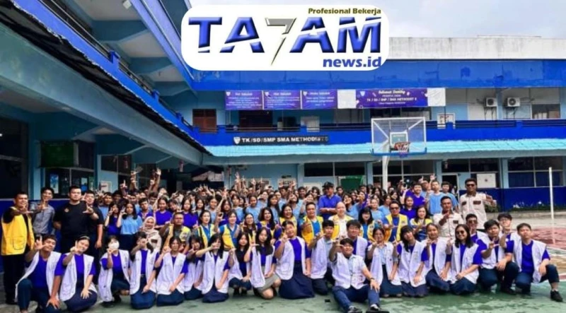 LCM Angsapura Jaya Bagikan 500 Kacamata Gratis Dalam Rangka Dukung Pendidikan di Medan - www.tajamnews.co.id