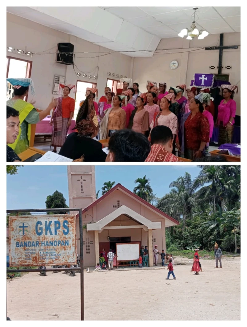 *Pesta Olob-Olob GKPS Bandar Hanopan,Resort Simanabun Yang ke 122 Tahun* - www.tajamnews.co.id