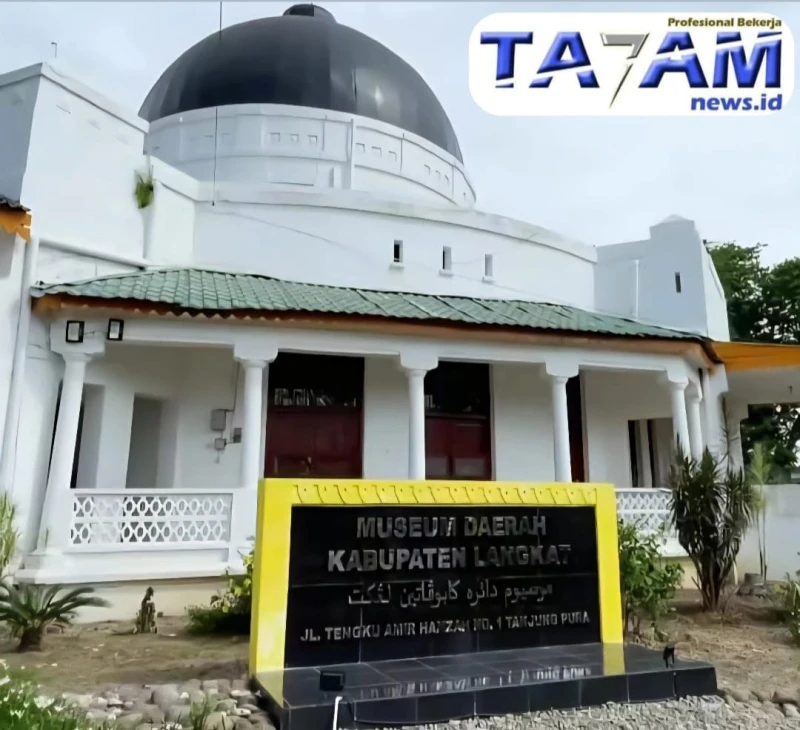 Gedung Bersejarah Sultan Langkat Jadi Museum Tapi Kini Kurang Terurus - TajamNews