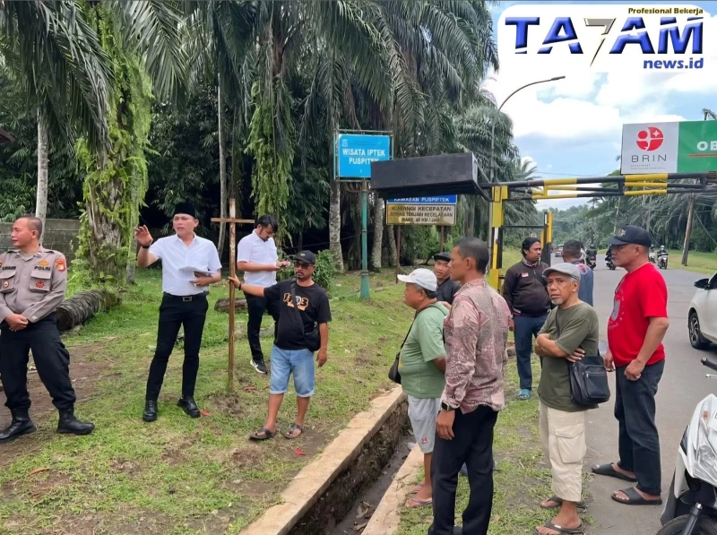 Julham Firdaus: Arogansi Penutupan Jalan Sepihak oleh BRIN Rugikan Warga Tangsel - www.tajamnews.co.id