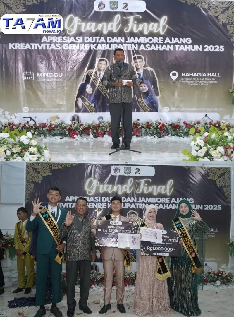 Bukan Sekadar Ajang Putra Putri Remaja: GenRe Asahan Jadi Benteng Moral Generasi Z - TajamNews