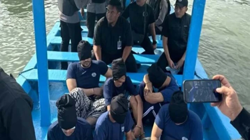 Ammar Zoni Resmi Dipindahkan ke Lapas Karanganyar, Nusakambangan, Cilacap - www.tajamnews.co.id