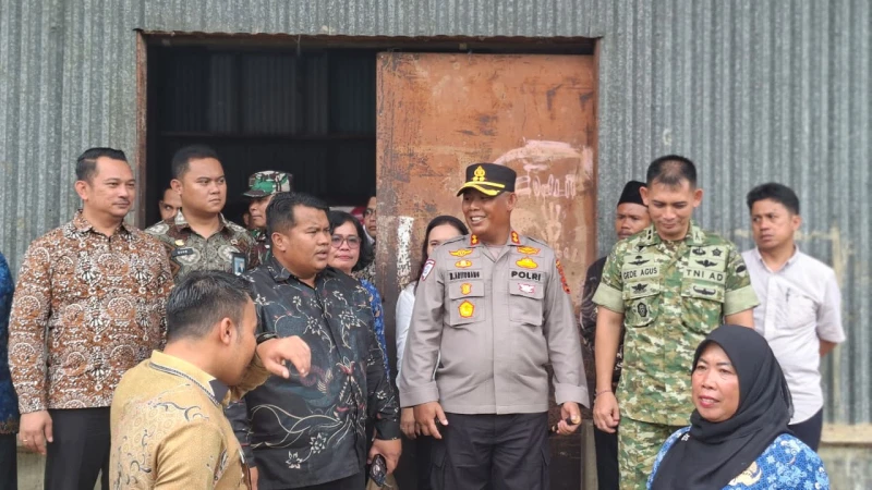 Kapolres Simalungun Hadiri Peletakan Batu Pertama 800 Unit Koperasi Merah Putih, Wujudkan Kemandirian Ekonomi Desa - TajamNews