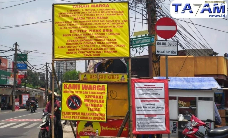 Gubernur Banten Tegas: Tidak Ada Penutupan Jalan di Kawasan BRIN Puspitek - www.tajamnews.co.id