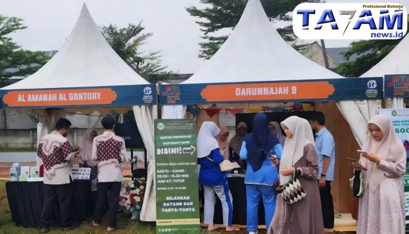 Santri Land Festival 2025 Tangsel: Santri dan Kiai Bersatu Ubah Persepsi Negatif Pesantren di Hadapan Puluhan Ribu Pengunjung - www.tajamnews.co.id