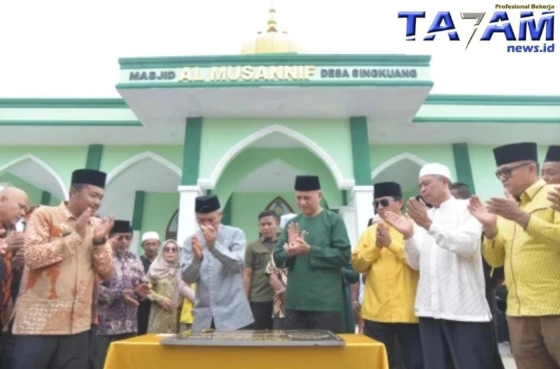 Dari Perbakin ke Pembangunan Rumah Ibadah: Menguak Hubungan Persahabatan Raja Inal Siregar dan Haji Anif di Balik Lahirnya Masjid-Masjid Al Musannif - www.tajamnews.co.id