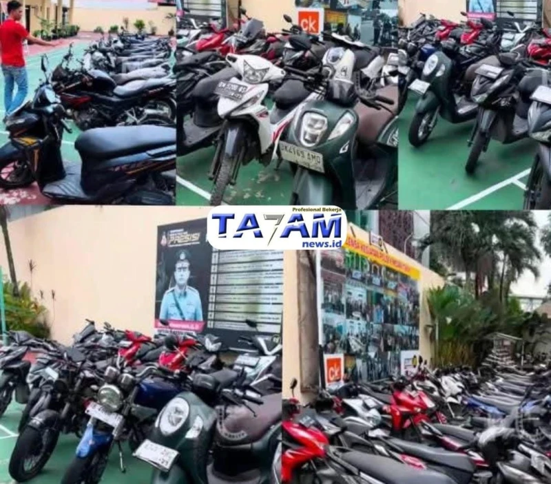 Bisnis Gelap di Balik Gadai Motor: Polsek Medan Timur Bongkar Modus Penadahan - www.tajamnews.co.id