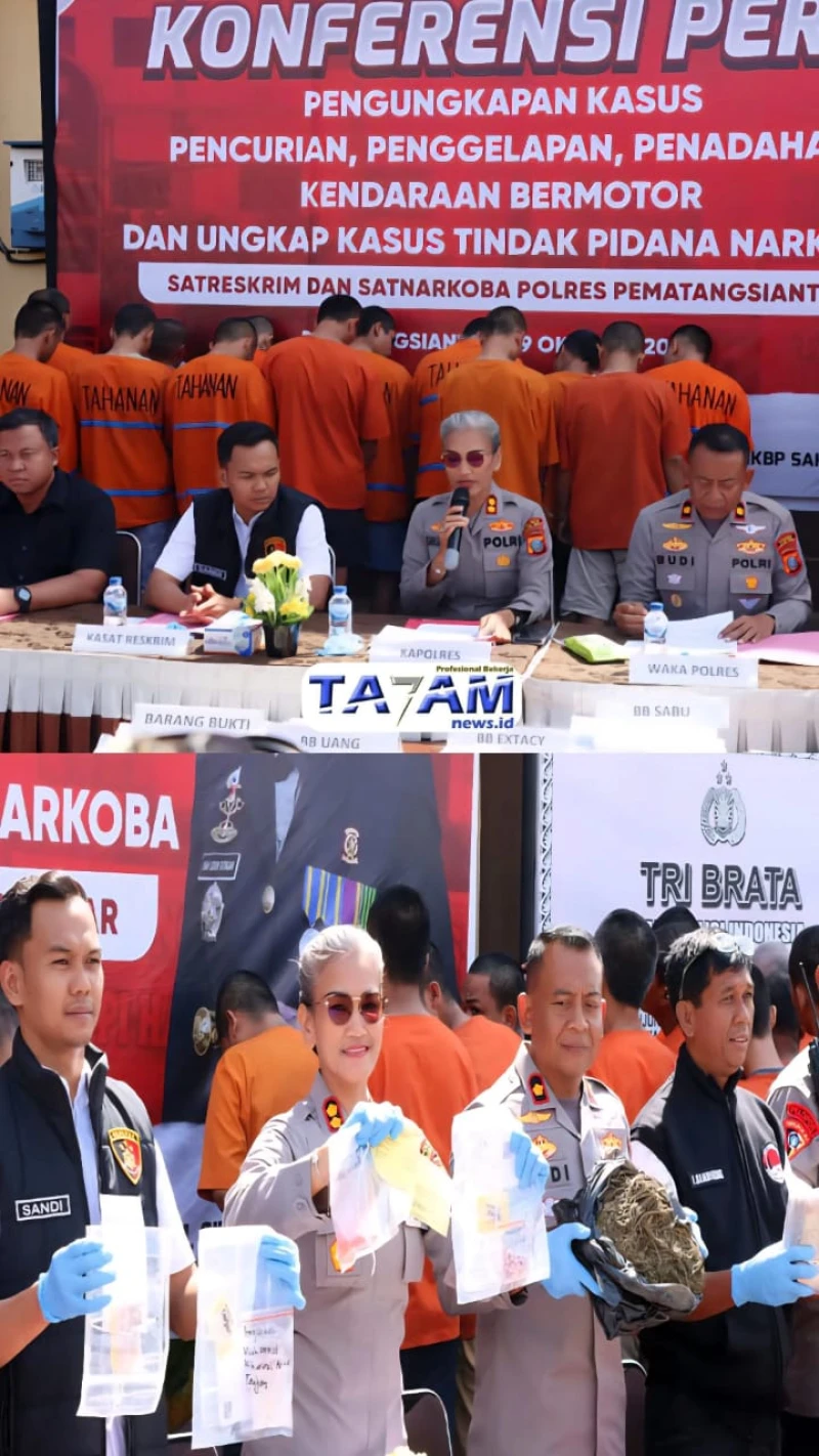 Di Balik 49 Kilo Ganja dan 567 Gram Sabu: Bisakah Penangkapan Massal Memutus Rantai Narkoba Siantar ? - www.tajamnews.co.id