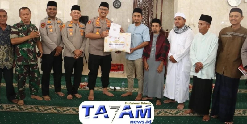 Membangun Keamanan dari Masjid: Safari Jumat Kapolres Langkat Bongkar Akar Masalah Kamtibmas di Kuala - www.tajamnews.co.id