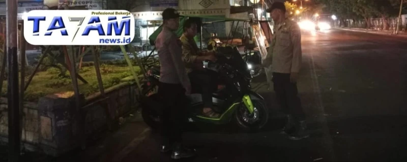 Menelisik “Blue Light Patrol”: Strategi Senyap Polres Tebing Tinggi Cegah Gangguan Malam Hari - www.tajamnews.co.id