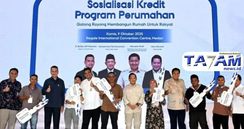 Gubernur Sumut Sambut Baik Penambahan Kuota Rumah Program 3 Juta Unit Serta Fokus Tingkatkan Akses Hunian Layak - www.tajamnews.co.id