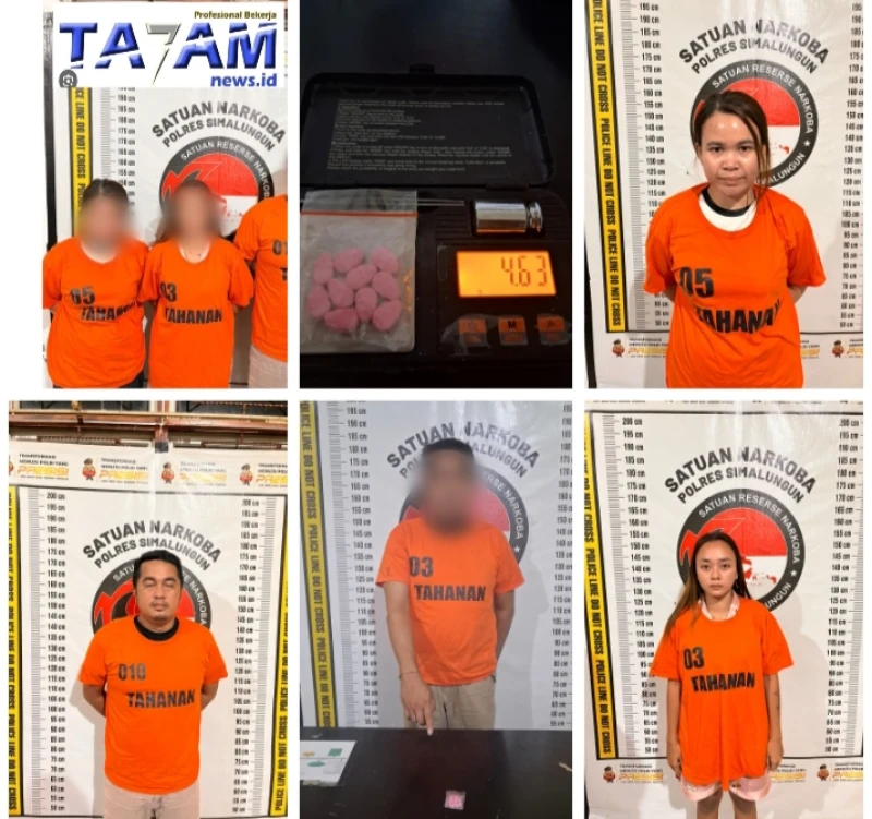 Tidak Pandang Bulu! Sat Narkoba Polres Simalungun Ringkus Pengedar Ekstasi Asal Asahan, 10 Butir Pil Tengkorak Pink Disita - www.tajamnews.co.id