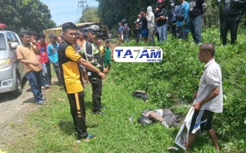 Kecelakaan Tragis di Simalungun: Truk Tabrak Motor, Satu Korban Tewas di Tempat - www.tajamnews.co.id