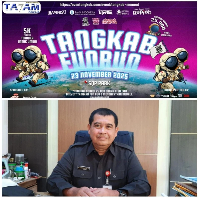 Semakin Peduli Lewat Berlari: Tangkab Fun Run 2025 Gabungkan Kesehatan, Digitalisasi dan Sosial - TajamNews