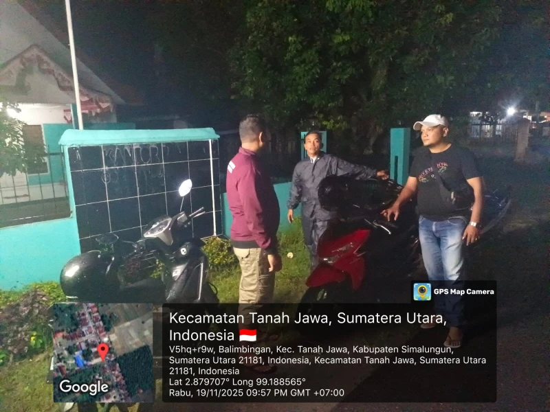 Laporan Judi Tembak Ikan via Call Center 110, Polsek Tanah Jawa Langsung Turun ke Lokasi Malam-malam - www.tajamnews.co.id