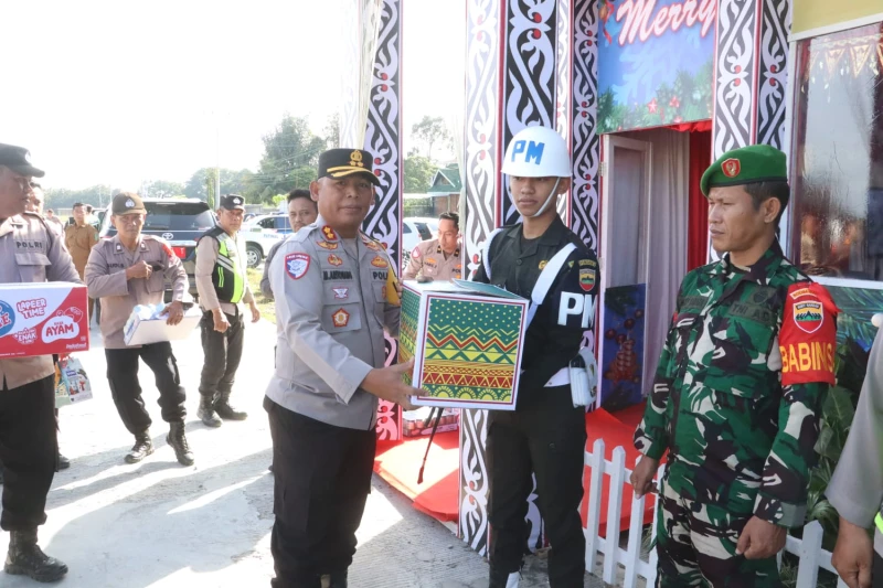 Kapolres dan Forkopimda Simalungun Sidak 10 Pos Pengamanan, Pastikan Kesiapan Jelang Natal dan Tahun Baru - TajamNews