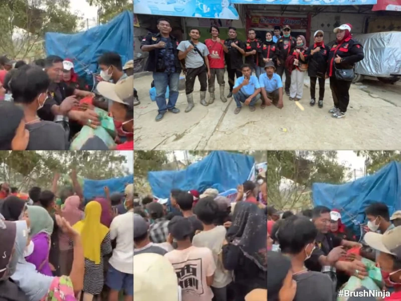 Adi Warman Lubis Pimpin Langsung Aksi Kemanusiaan, DPP TKN Kompas Nusantara Salurkan Ratusan Paket Bantuan ke Kuala Simpang - www.tajamnews.co.id