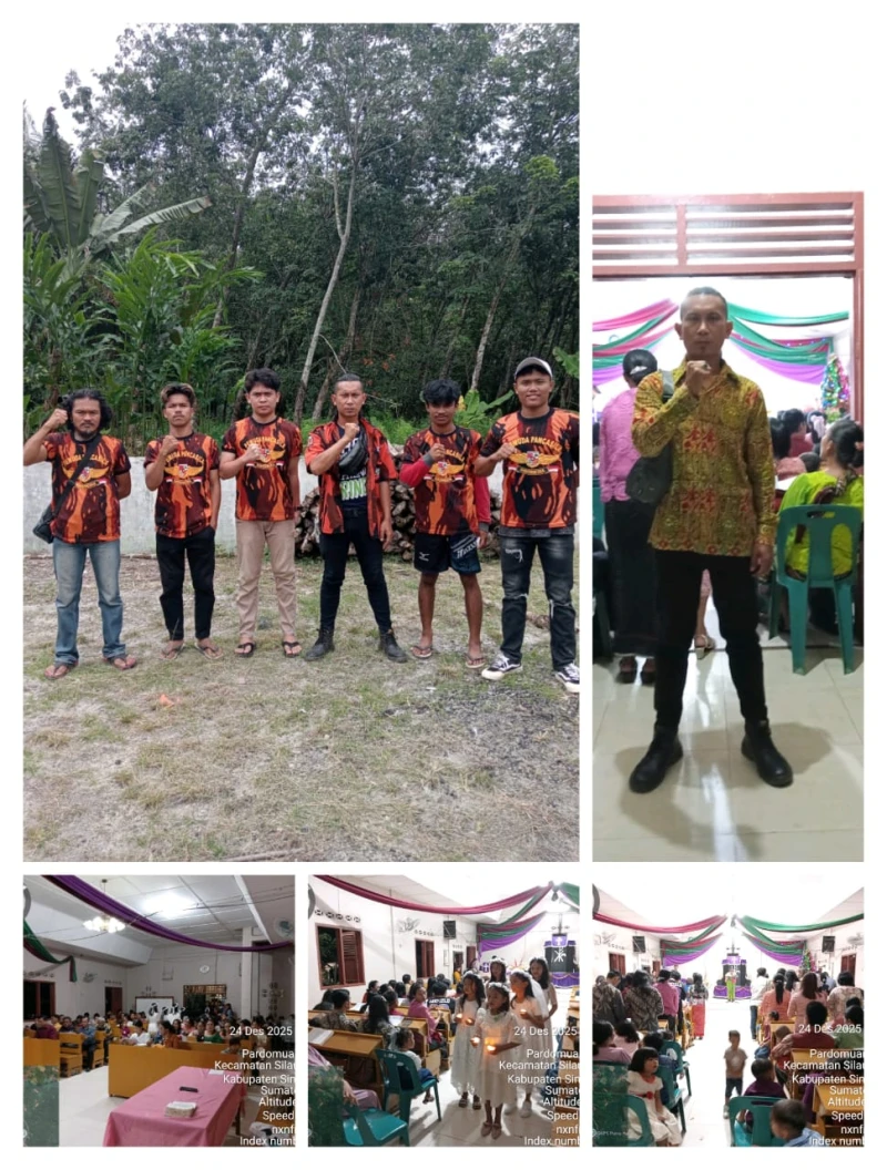 *Ketua Ranting Pemuda Pancasila Pardomuan Bandar Siap Amankan Natal Umum di GKPS Bandar Hanopan* - www.tajamnews.co.id